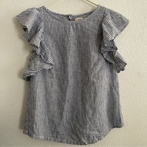 J Crew Blue and White Stripe Shirt 00